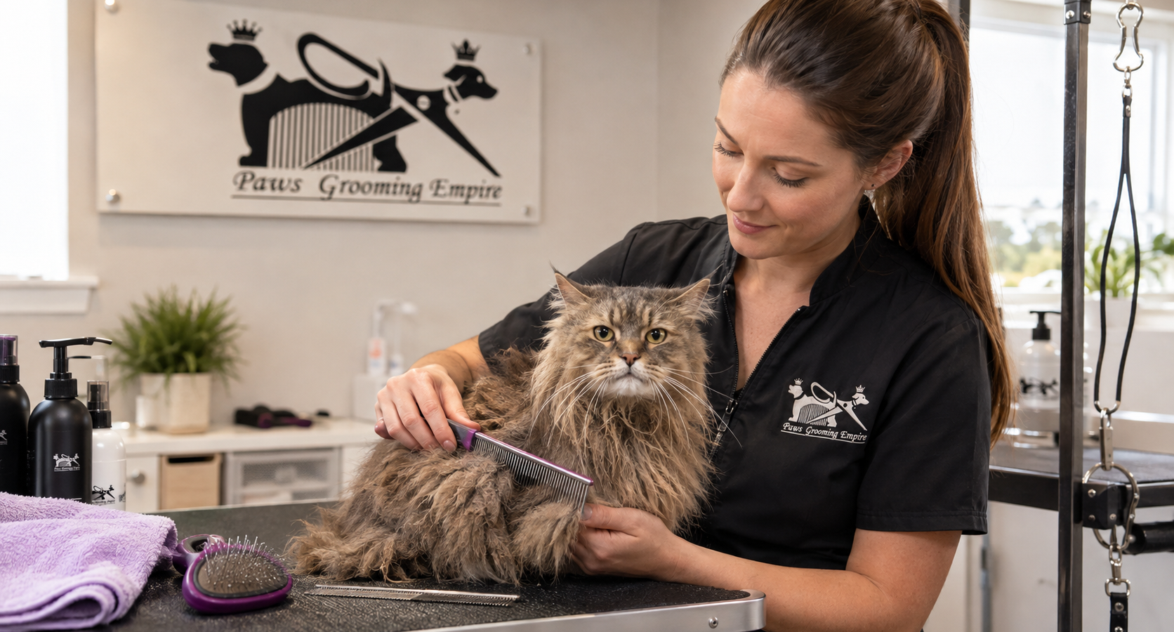 Matted or Difficult-to-Groom Cat? How Professional Cat Grooming Can Help