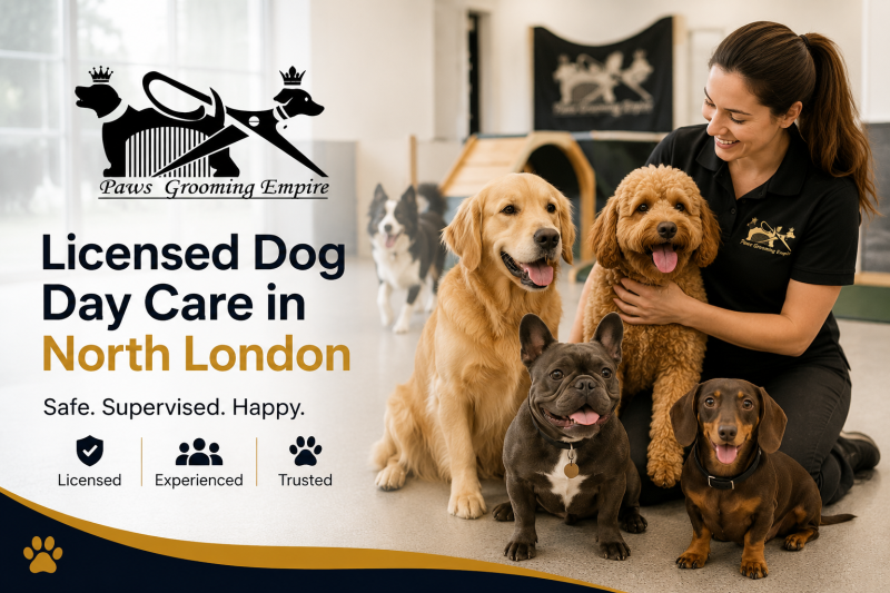 Licensed Dog Day Care in North London | Safe, Trusted Dog Care
